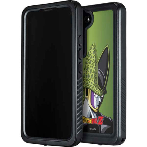 Dragon Ball Z Cell Portrait Galaxy S24 Plus Waterproof Case